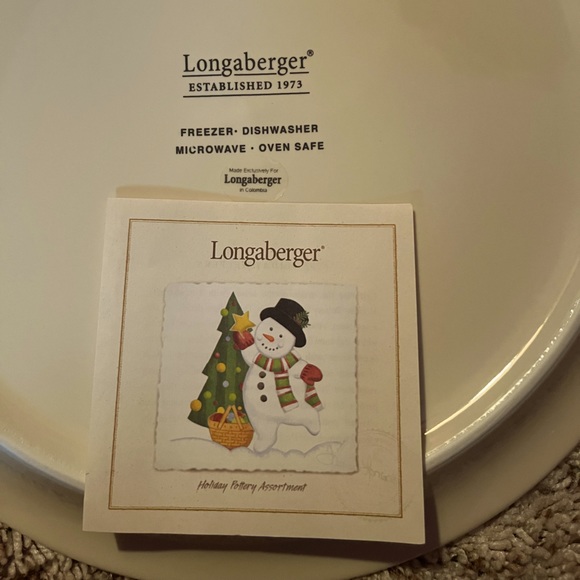 Brand new in box, Longaberger Holiday Platter - Picture 4 of 5